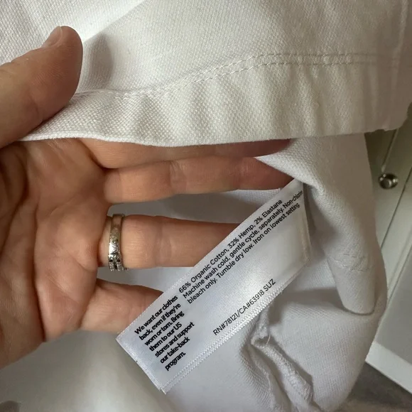 Eileen Fisher Stand Collar Jacket in White - Picture 6 of 10